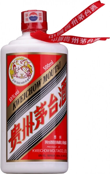 Винный набор «Kweichow Moutai» (53%), в подарочной коробке with 2