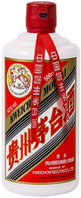 その他 Kweichow Moutai 500ml 43% vol Kweichow Moutai (Dragon Year) ABV 53% 500ml — The Liquor