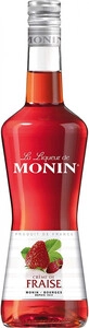 Ягодный ликер Monin, Creme de Fraise, 0.7 л