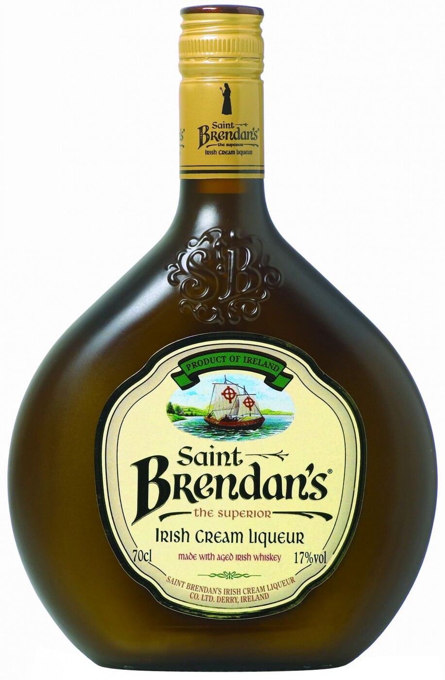 Liqueur Saint Brendan's, gift box & 2 glasses, 700 ml Saint Brendan's