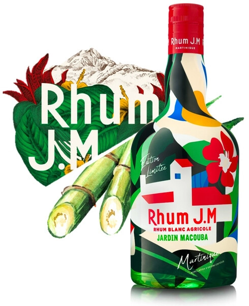 Ром «Rhum J.M» Blanc, Limited Edition «Jardin Macouba», 0.7 л
