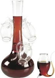 Argyle Wine Tools, Port Sipper, Set of decanter and 4 glasses
