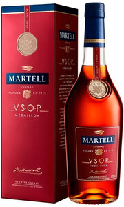In the photo image Martell VSOP, with box, 0.35 L