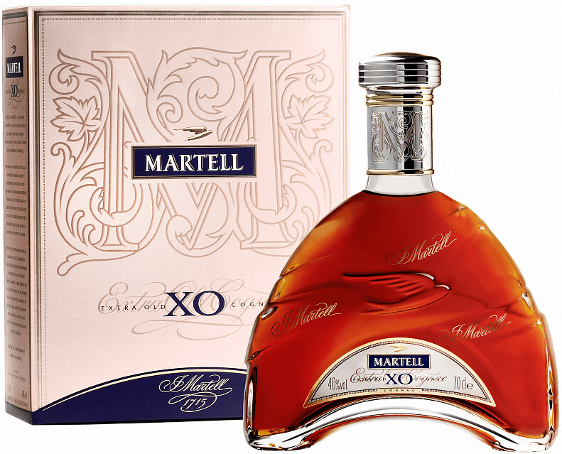 Cognac Martell XO Extra Old, with box, 700 ml Martell XO Extra Old