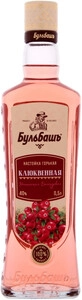 Ягодный ликер Бульбашъ Клюквенная Настойка горькая, 0.5 л