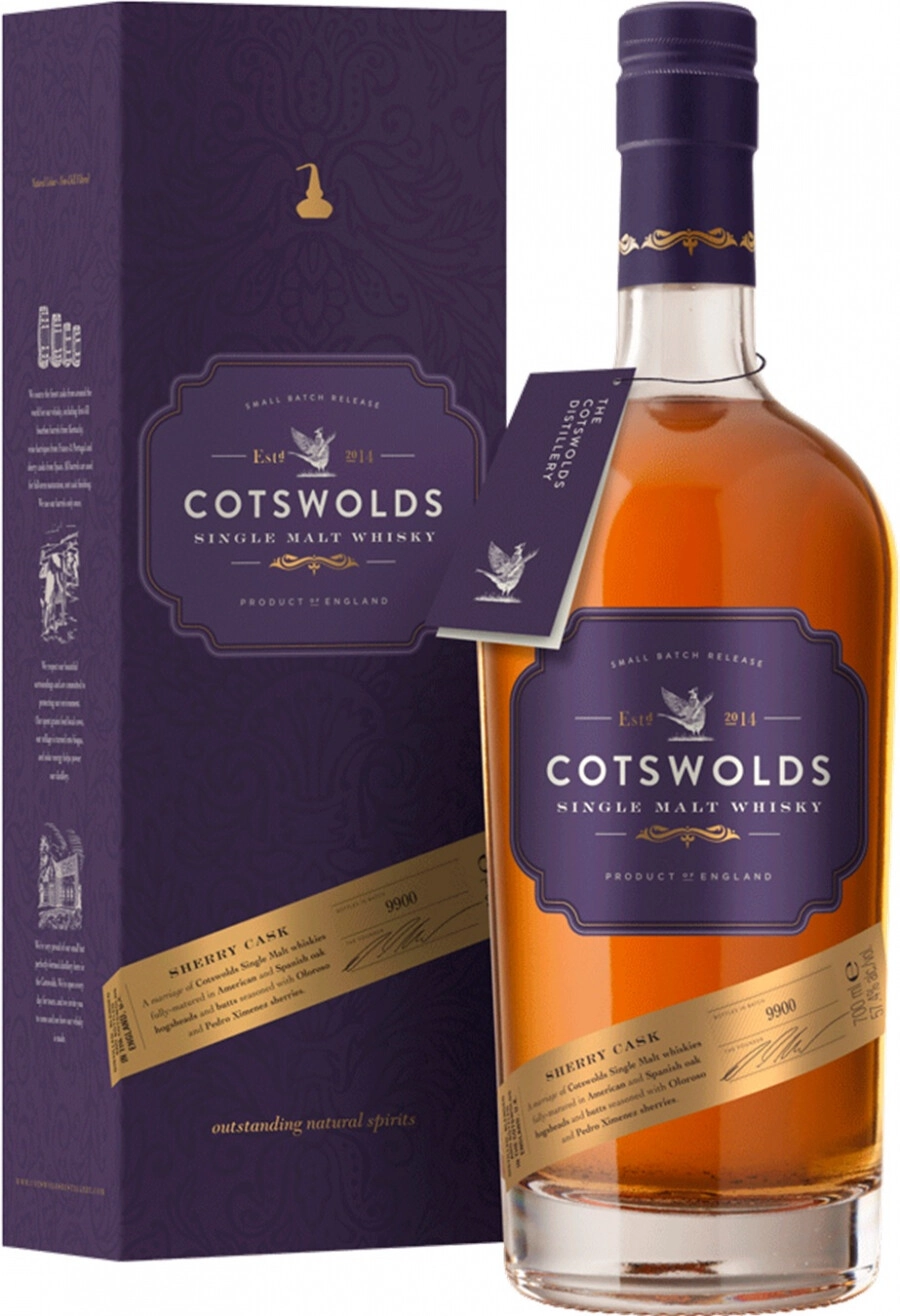 Cotswolds Sherry Cask Single Malt Whisky 70cl | Master Of Malt - View #10