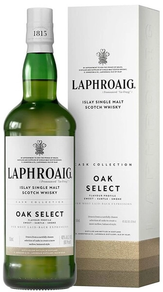 Виски «Laphroaig» Oak Select, в подарочной коробке, 0.7 л — купить