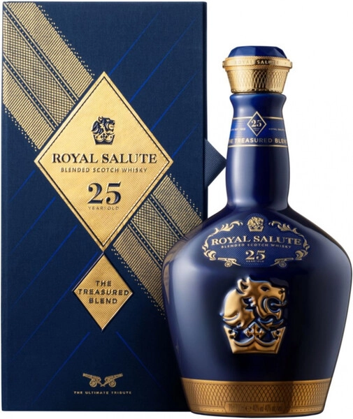 R*T様  Salute 25 Year Old Blended Sc Виски Chivas, «Royal Salute» 25 Years Old The Treasured Blend, в