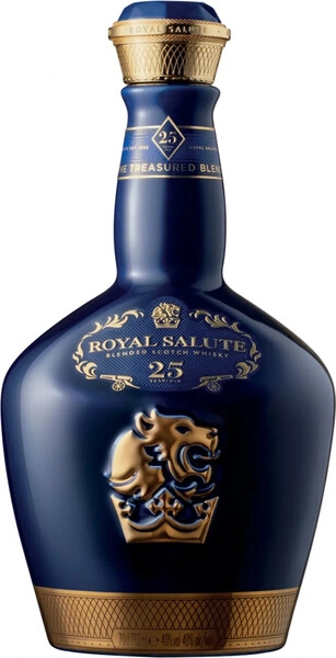 Виски Chivas, «Royal Salute» 25 Years Old The Treasured Blend, в