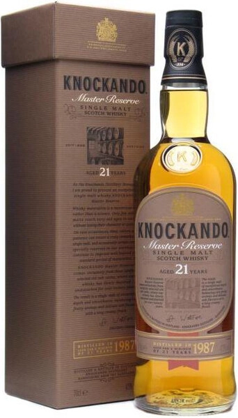 Виски Knockando «Master Reserve», 21 years, в подарочной