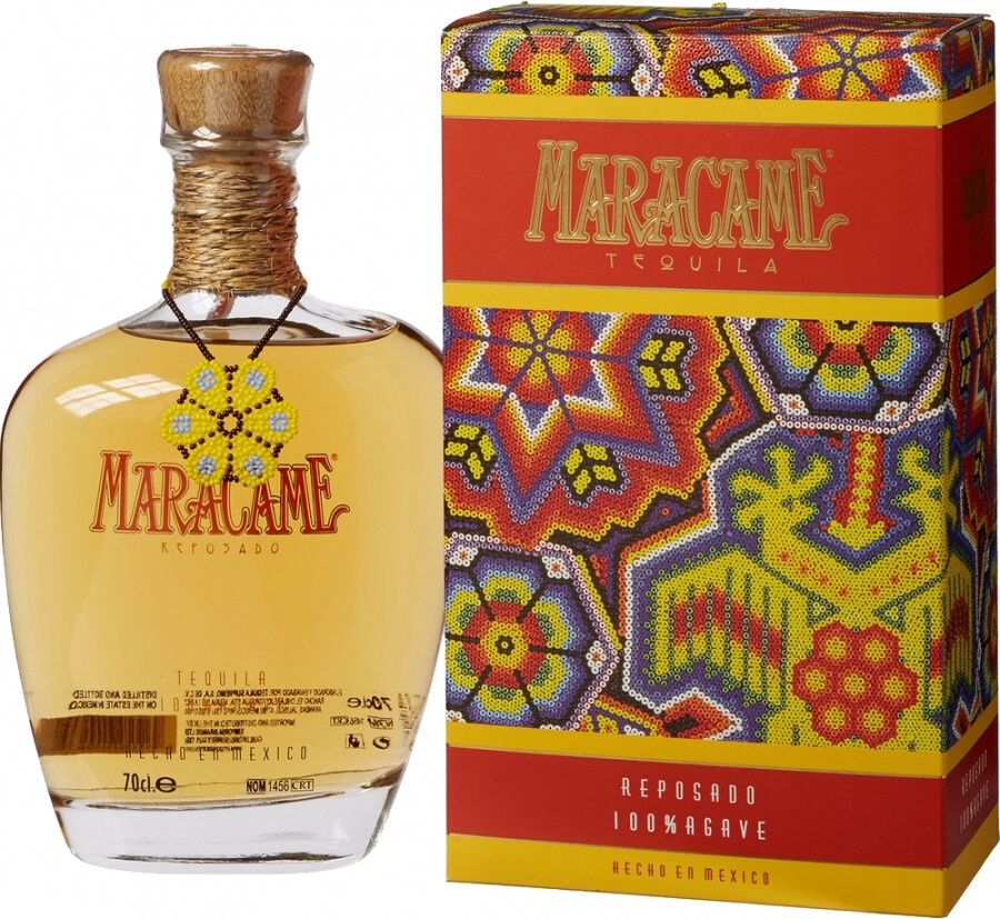 Tequila Maracame Reposado, gift box, 700 ml Maracame Reposado
