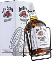 Jim Beam, with Pouring Stand, gift box, 3