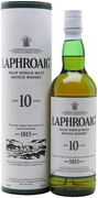 Laphroaig 10 years old, in tube, 0.7 л