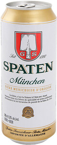 Spaten, Munchen, in can, 0.5 л