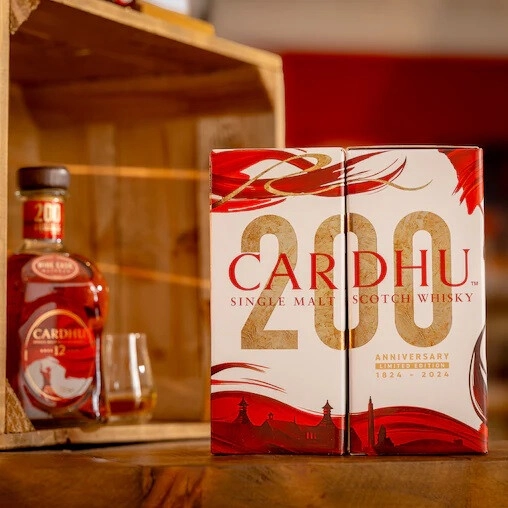 Whisky Cardhu 12 Years Old 200th Anniversary, gift box, 700 ml
