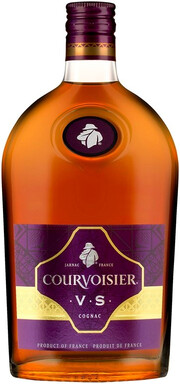На фото изображение Courvoisier VS, 0.35 L (Курвуазье ВС объемом 0.35 литра)