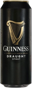 Guinness Draught (with nitrogen capsule), in can
