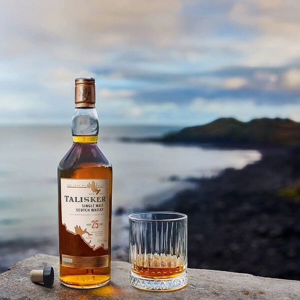 Виски «Talisker» 25 Years Old, 0.7 л — купить виски «Талискер» 25