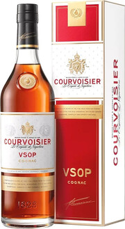 На фото изображение Courvoisier VSOP, with box, 0.7 L (Курвуазье ВСОП, в подарочной коробке объемом 0.7 литра)