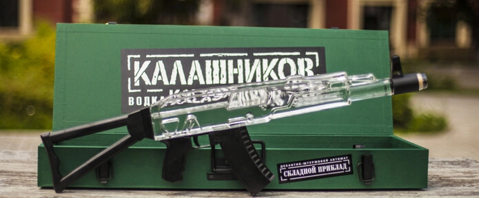 Водка «Kalashnikov» AK Standart, в зеленом деревянном ящике, 0.7 л