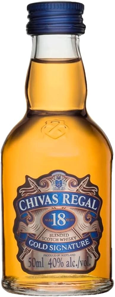 Whisky Chivas Regal 18 Years Old, 50 ml Chivas Regal 18 Years Old