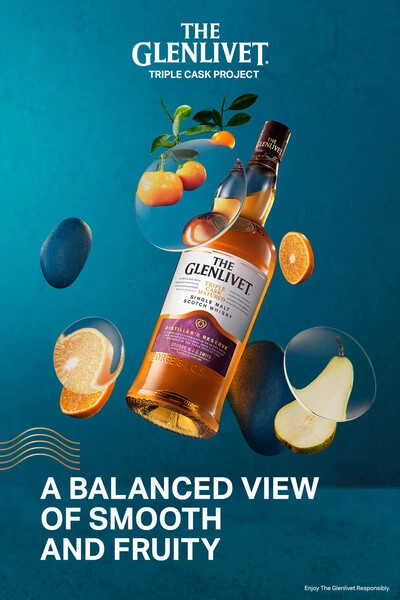 Виски «The Glenlivet» Triple Cask Matured Distiller's Reserve, в