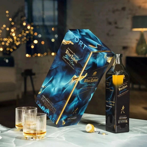 Виски Johnnie Walker, «Blue Label» Ghost and Rare Port Dundas, в