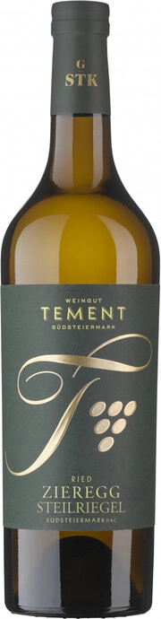 Суреттегі сурет Tement, Ried Zieregg Steilriege Morillon, Sudsteiermark DAC, 2021, 0.75 L