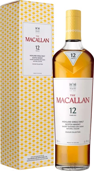 MACALLAN 12 カラーズコレクション Виски Macallan, «Colour Collection» 12 Years Old, в