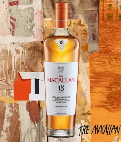 Виски Macallan, «Colour Collection» 18 Years Old, в подарочной
