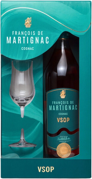 Винный набор «Francois de Martignac» VSOP, в подарочной коробке