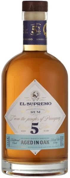 Ром "El Supremo" 5 Years Old, 0.7 л — купить ром "Эль Супремо" 5-летний ...