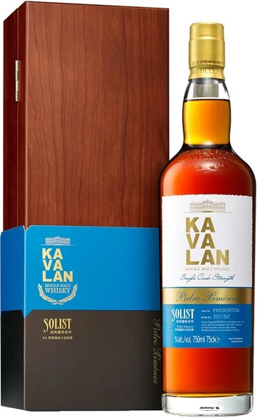 Виски Kavalan, «Solist» Pedro Ximenez Single Cask Strength (52,4