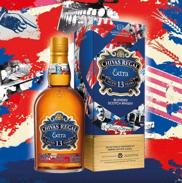 Виски «Chivas Regal» Extra 13 Years Old American Rye Casks, в