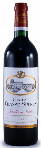 In the photo image Chateau Chasse Spleen, Moulis-en-Medoc AOC Cru Bourgeois, 1995, 0.75 L