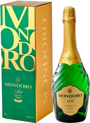 In the photo image Asti Mondoro, gift box, 0.75 L