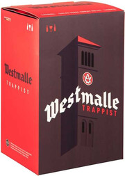 Westmalle, Trappist, gift set (2 bottles & glass), 0.33 л