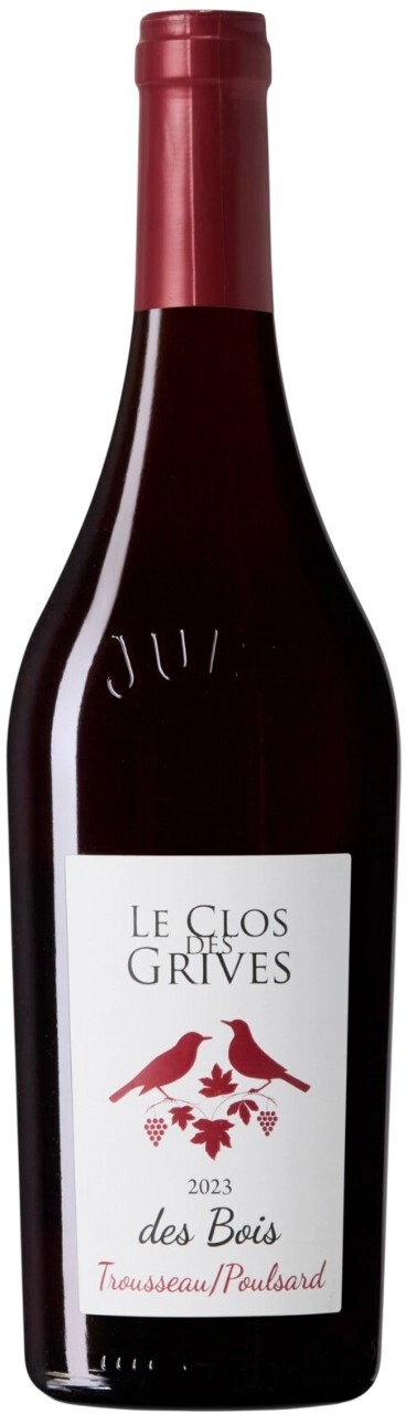 Wine Des Bois Trousseau/Poulsard, Cotes du Jura AOC, 2023, 750 ml