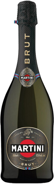 На фото изображение Martini Brut, 0.75 L (Мартини Брют объемом 0.75 литра)