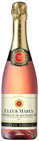 ワイン mu7521 Fleur Antique Champagne Rose Игристое вино игристое-розовое сухое «Флер Мабли» Креман де