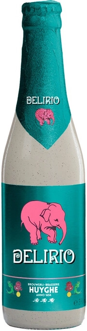 На фото изображение Delirio Blond Alcohol Free, 0.33 L (Делирио Блонд безалкогольное объемом 0.33 литра)