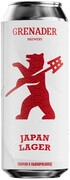 Grenader Brewery, Japan Lager, in can, 0.45 л