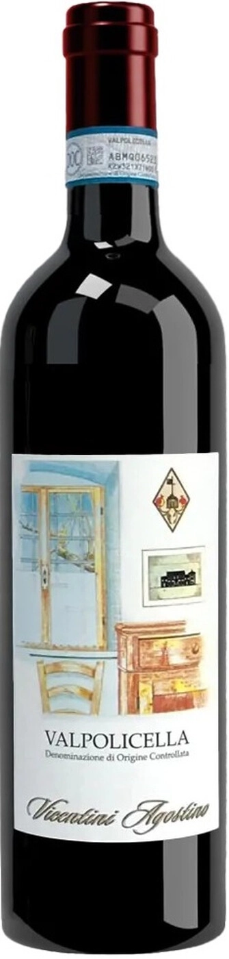 Wine Vicentini Agostino, Valpolicella DOC, 2023, 750 ml Vicentini