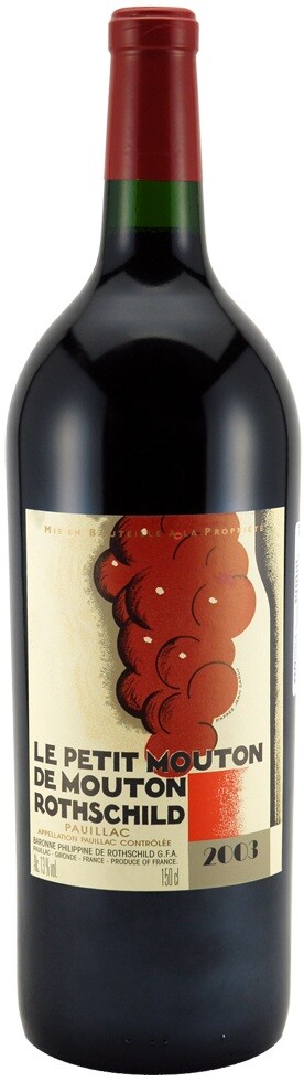 Wine De Mouton Rothschild, 2003, 1500 ml De Mouton Rothschild