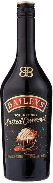 На фото изображение Baileys Salted Caramel, 0.7 L (Бейлиз Соленая Карамель объемом 0.7 литра)