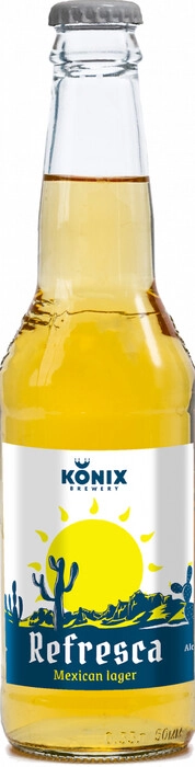 На фото изображение Konix Brewery, Refresca, 0.33 L (Коникс, Рефреска объемом 0.33 литра)