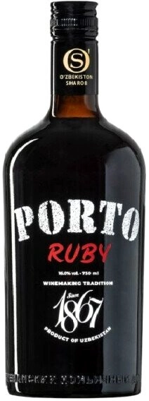 Портвейн "1867" Porto Ruby, 0.75 л — отзывы, купить в магазине Winestyle.ru Екатеринбург
