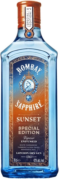 Джин «Bombay Sapphire» Sunset, 0.7 л — купить джин «Бомбей Сапфир