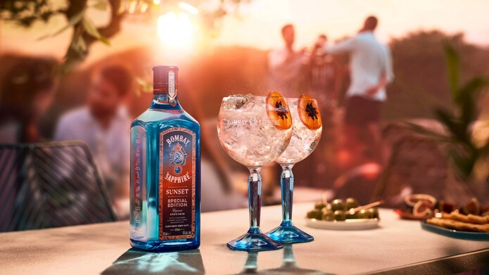 Джин «Bombay Sapphire» Sunset, 0.7 л — купить джин «Бомбей Сапфир