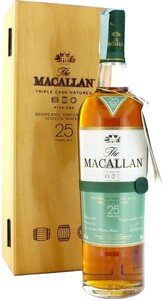 Macallan Fine Oak 25 Years Old, with box, 0.7 л